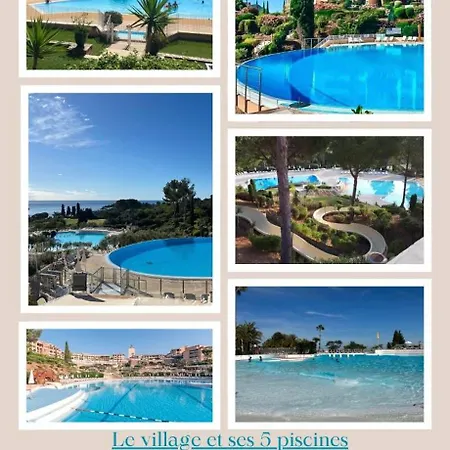 Renove Rare Au Centre Du Village Cap Esterel Separee -piscines Et Parking 公寓